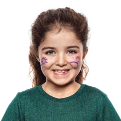 Facepaint flowers