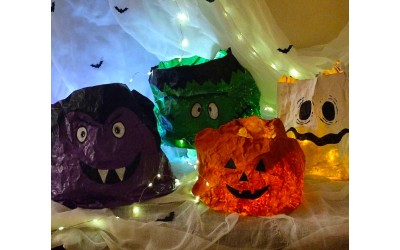 Halloween DIY: Εύκολες κατασκευές με χάρτινες σακούλες για όλη την οικογένεια.