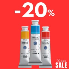 -20% στην επαγγελματική σειρά λαδιών Extra Fine LeFranc & Bourgeois