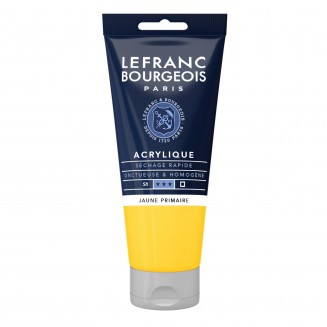 Lefranc & Bourgeois 80ml Fine Acrylic 153 Primary Yellow Serie 1