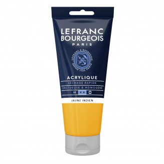 Lefranc & Bourgeois 80ml Fine Acrylic 212 Indian Yellow Serie 1