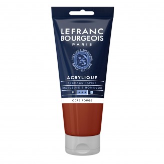 Lefranc & Bourgeois 80ml Fine Acrylic 306 Red Ochre Serie 1