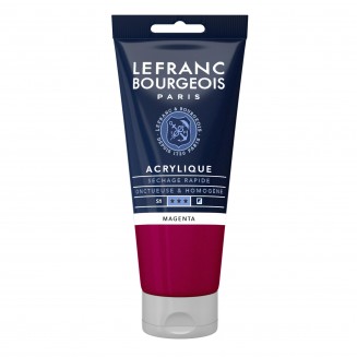 Lefranc & Bourgeois 80ml Fine Acrylic 432 Magenta Serie 1