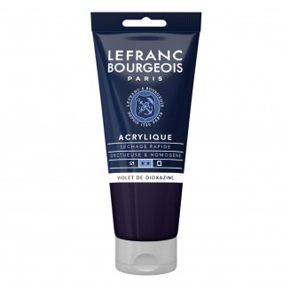 Lefranc & Bourgeois 80ml Fine Acrylic 473 Dioxazine Violet Serie 1