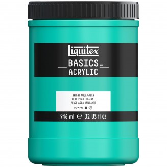 Liquitex Basics 946ml Acrylic 660 Bright Aqua Green