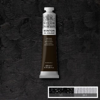 Winsor & Newton 200ml Winton Oil Ivory Black