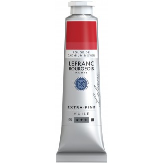 Lefranc & Bourgeois 40ml Artists Oil 417 Series 5 Cadmium Red Medium