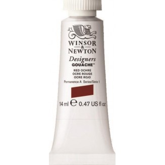 Winsor & Newton 14ml Τέμπερα Designers Red Ochre Serie 1