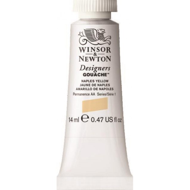 Winsor & Newton 14ml Τέμπερα Designers Naples Yellow Serie 1