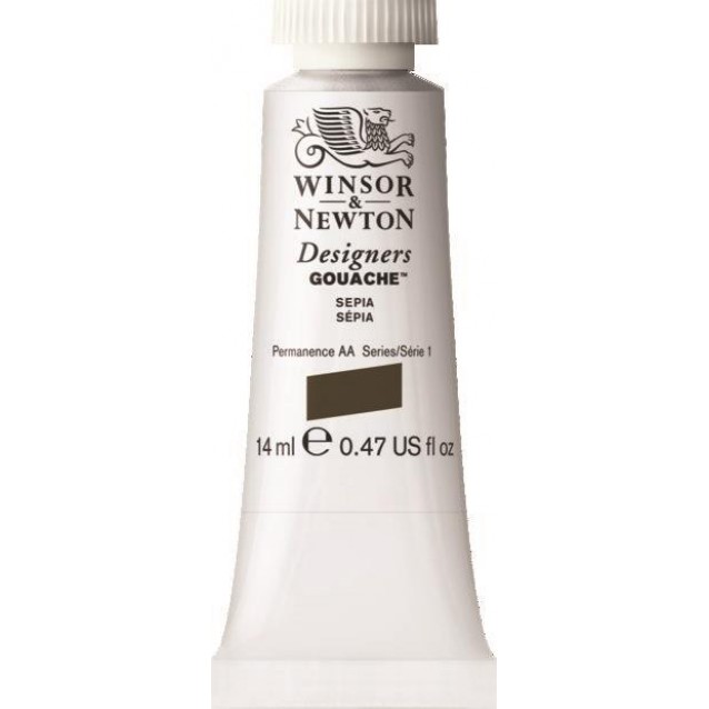 Winsor & Newton 14ml Τέμπερα Designers Sepia Serie 1