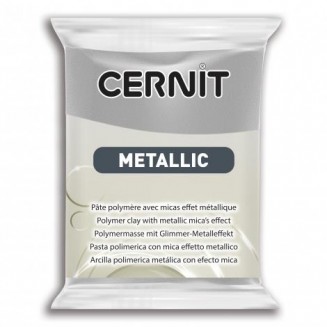 Cernit 56gr Metallic No.080 Ασημί