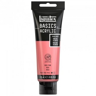 Liquitex Basics 118ml Acrylic 048 Rose Pink