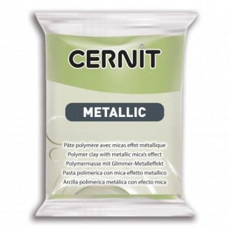 Cernit 56gr Metallic No.051 Πράσινο Χρυσό