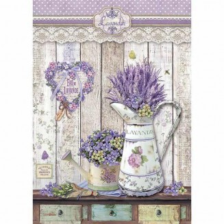 Stamperia Ριζόχαρτο Decoupage A4 (21x29,7cm) Provence Shabby Innaffiatoi