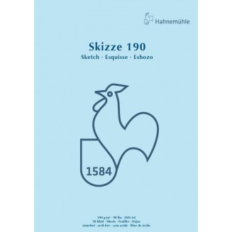 Hahnemuhle Μπλοκ Σχεδίου Skizze 50 Φύλλα A4 (21x29,7cm) 190gr