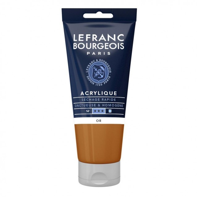 Lefranc & Bourgeois 80ml Fine Acrylic 700 Gold Serie 2