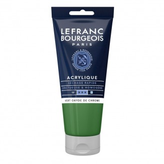 Lefranc & Bourgeois 80ml Fine Acrylic 542 Green Oxide Chromium Serie 2