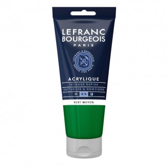 Lefranc & Bourgeois 80ml Fine Acrylic 561 Medium Green Serie 1