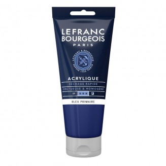 Lefranc & Bourgeois 80ml Fine Acrylic 063 Primary Blue Serie 1