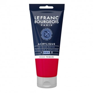 Lefranc & Bourgeois 80ml Fine Acrylic 437 Primary Red Serie 1