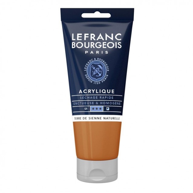 Lefranc & Bourgeois 80ml Fine Acrylic 482 Raw Sienna Serie 1