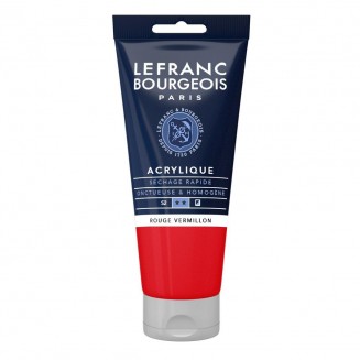 Lefranc & Bourgeois 80ml Fine Acrylic 393 Red Vermilion Serie 2