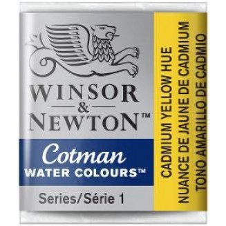 Winsor & Newton Half Pan Ακουαρέλας Cotman 109 Cadmium Yellow Hue Series 1