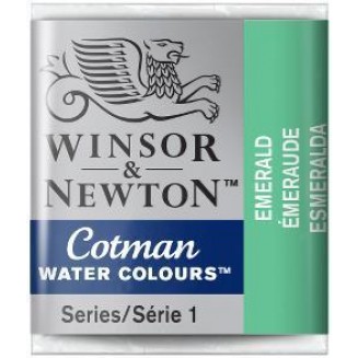 Winsor & Newton Half Pan Ακουαρέλας Cotman 235 Emerald Series 1