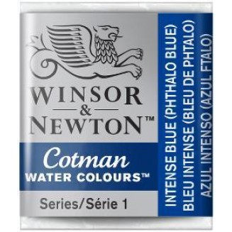 Winsor & Newton Half Pan Ακουαρέλας Cotman 327 Intense Blue Series 1