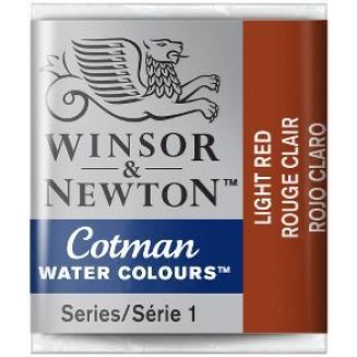 Winsor & Newton Half Pan Ακουαρέλας Cotman 362 Light Red Series 1