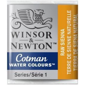 Winsor & Newton Half Pan Ακουαρέλας Cotman 552 Raw Sienna Series 1