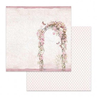 Stamperia Χαρτί Scrapbooking 30,5x30,5cm Διπλής Όψης Arco Fiorito