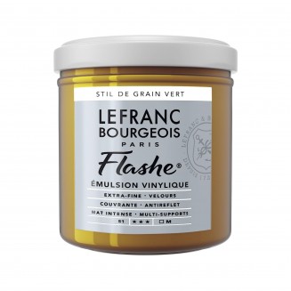 Lefranc & Bourgeois 125ml Flashe Acrylic 730 Series 1 Stil De Grain Green