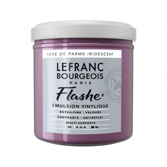 Lefranc & Bourgeois 125ml Flashe Acrylic 839 Series 2 Rose De Parme Iridescent