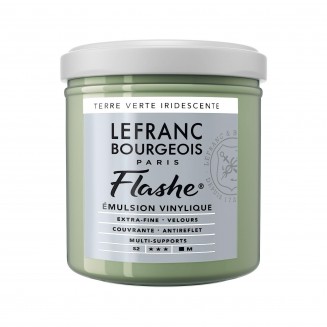 Lefranc & Bourgeois 125ml Flashe Acrylic 841 Series 2 Terre Verte Iridescente