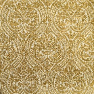 Ambiente 20 Χαρτοπετσέτες 33x33cm 3φύλλες Elegance Stencil Gold FSC