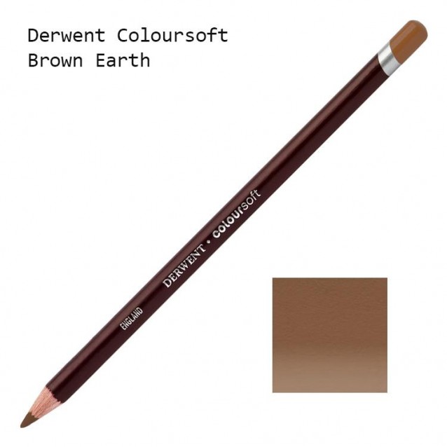 Derwent Μολύβι Coloursoft C630 Brown Earth