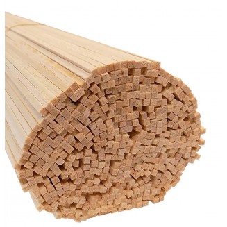 Τετράγωνη Ράβδος Balsa 100cm - 3x3mm