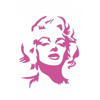 Craftistico Stencil 20x30cm Marilyn