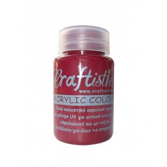 Craftistico 60ml Ακρυλικό Χρώμα 33 Fuchsia