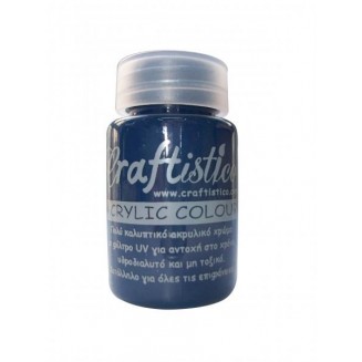 Craftistico 60ml Ακρυλικό Χρώμα 40 Dark Blue