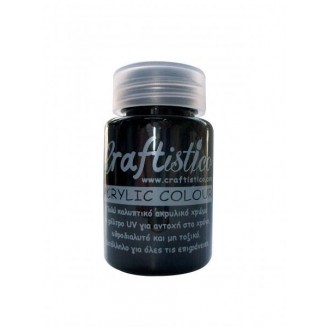 Craftistico 60ml Ακρυλικό Χρώμα 66 Anthracite