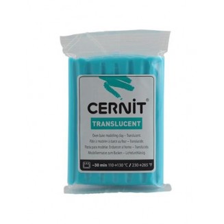 Cernit 56gr Translucent No.280 Bleu Turquoise