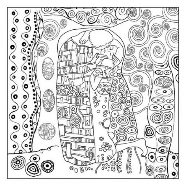 Stamperia Silhouette Art Napkin - Klimt 