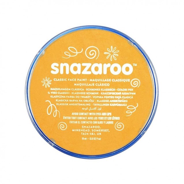 Snazaroo 18ml Κρέμα Face Painting Classic Ochre Yellow