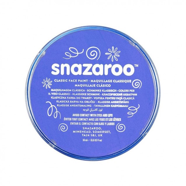 Snazaroo 18ml Κρέμα Face Painting Classic Sky Blue