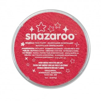 Snazaroo 18ml Κρέμα Face Painting Sparkle Red