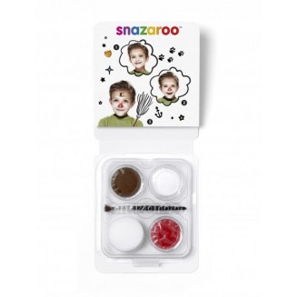 Snazaroo Mini Set Face Paint Χιονάνθρωπος