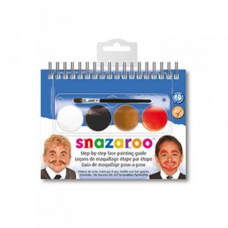 Snazaroo Mini Σετ Face Painting Μουστάκια