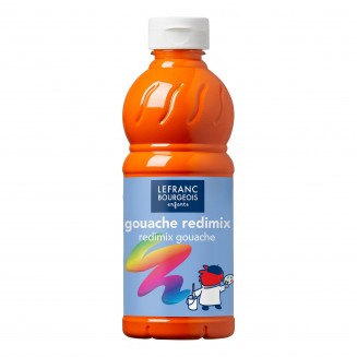 Lefranc & Bourgeois 500ml Τέμπερα Redimix 201 Bright Orange